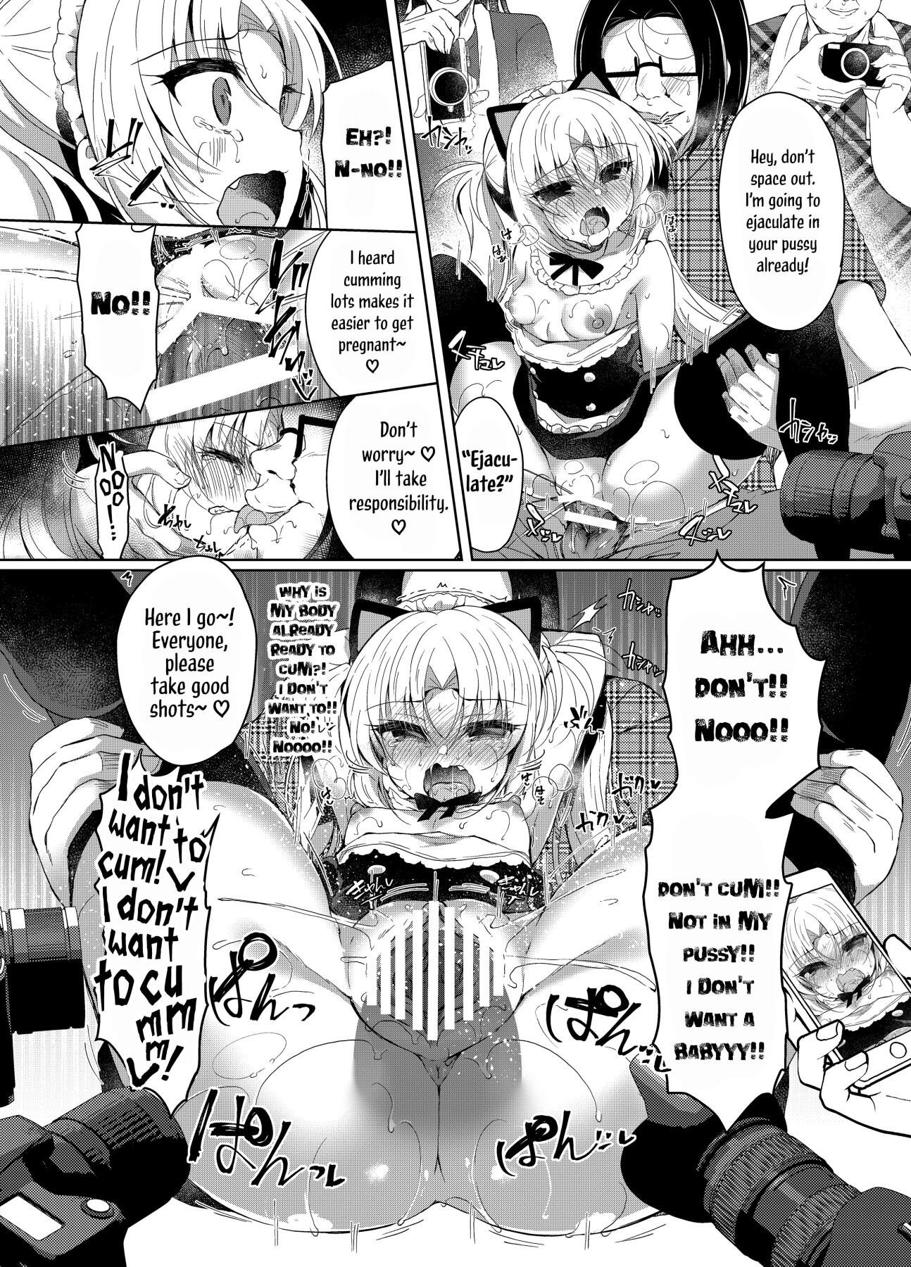 Hentai Manga Comic-A Sassy Female Brat Hypnotized and Punished with Cosplay Voyeurism-Read-24